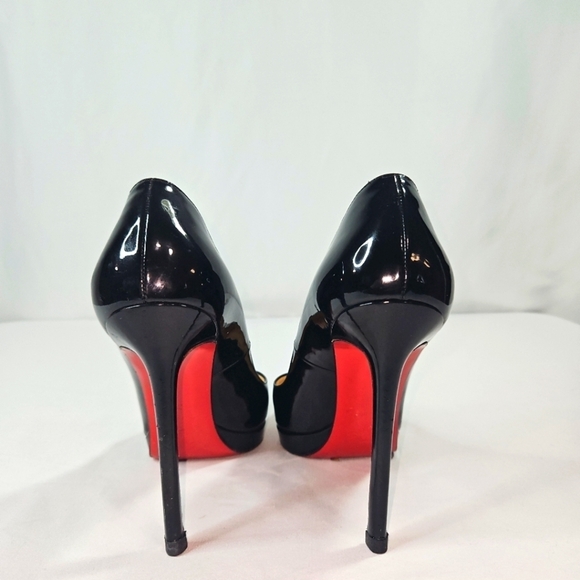 Christian Louboutin So Kate Black Patent Leather Pumps Size 39 - Picture 3 of 8